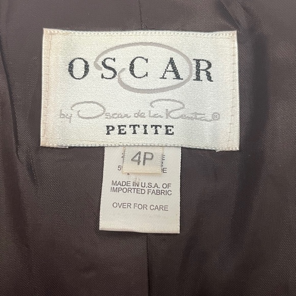 Brown Jacket by OSCAR DE LA RENTA - Picture 8 of 8